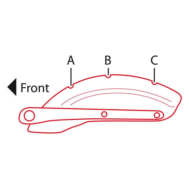 MCS Luggage Rack, for Solo Seat – 2004–2022 XL Sportster with a and B…