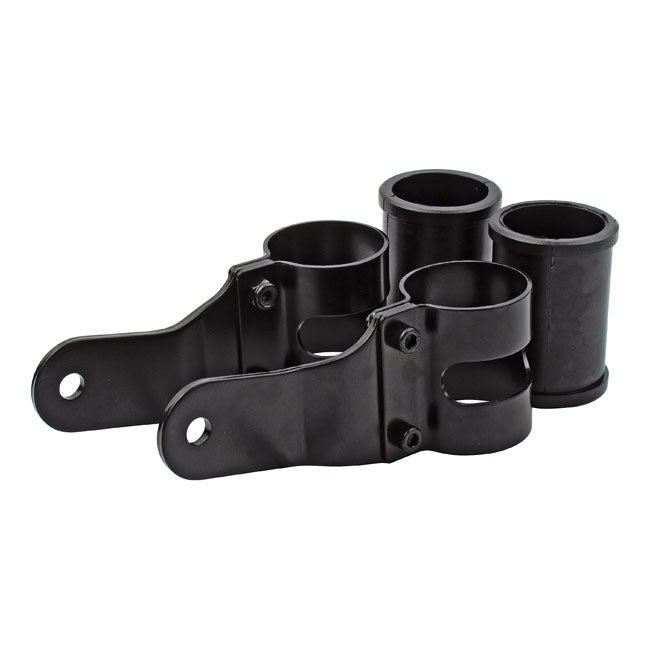 MCS Uni-basic Headlamp Bracket Assembly. Black. 38-42mm