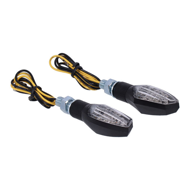 MCS Nova, LED Turn Signal Set. Black