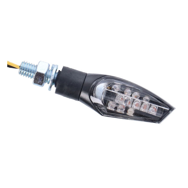 MCS Nova, LED Turn Signal Set. Black
