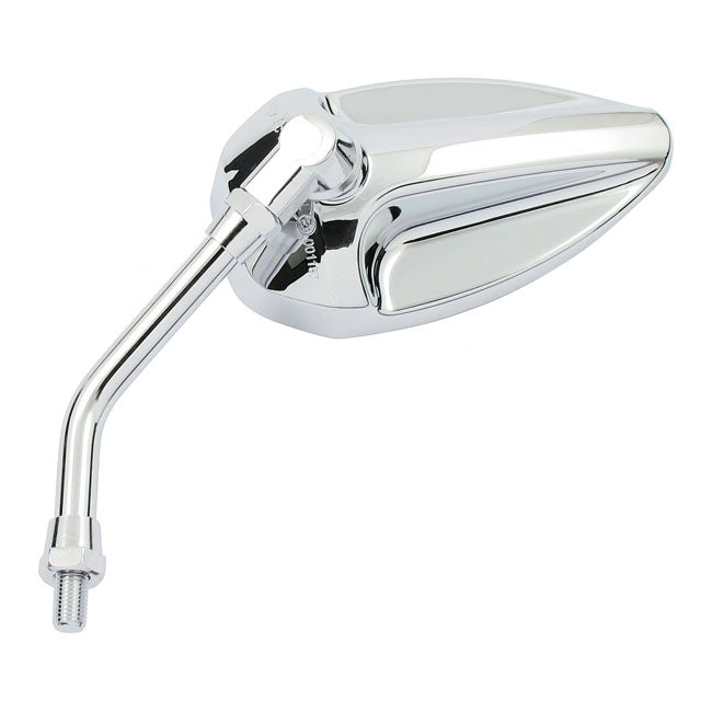 MCS Jack Mirror. Chromed ABS Head