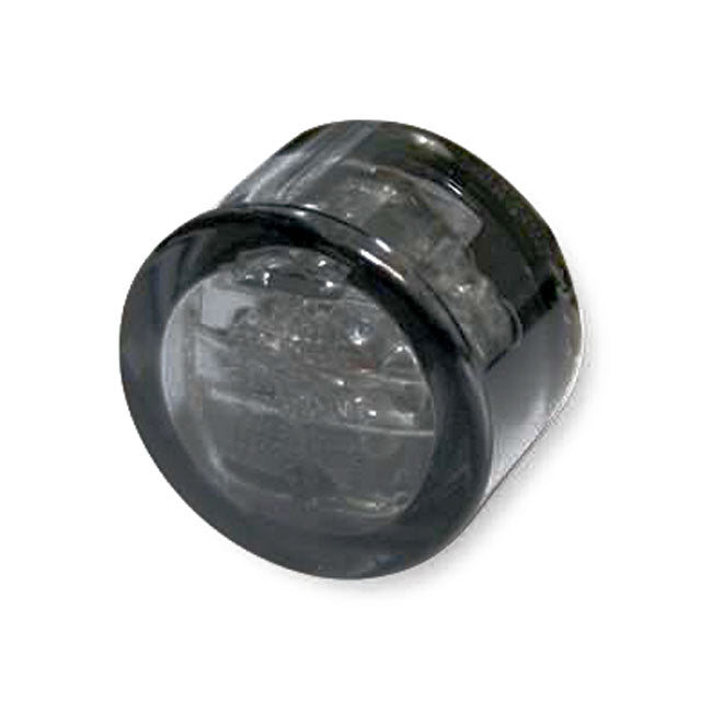 MCS Micro Pin, LED Turn Signals. Smoke ECE Appr. Lens – Universal