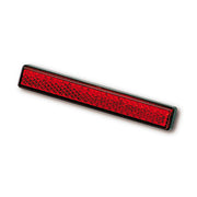 MCS Universal B-Seen Reflector. Rectangular. 100x13mm. Red