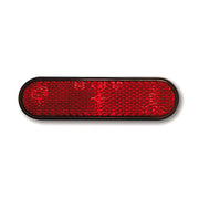 MCS Universal B-Seen Reflector. Rectangular/Round Corners. Red