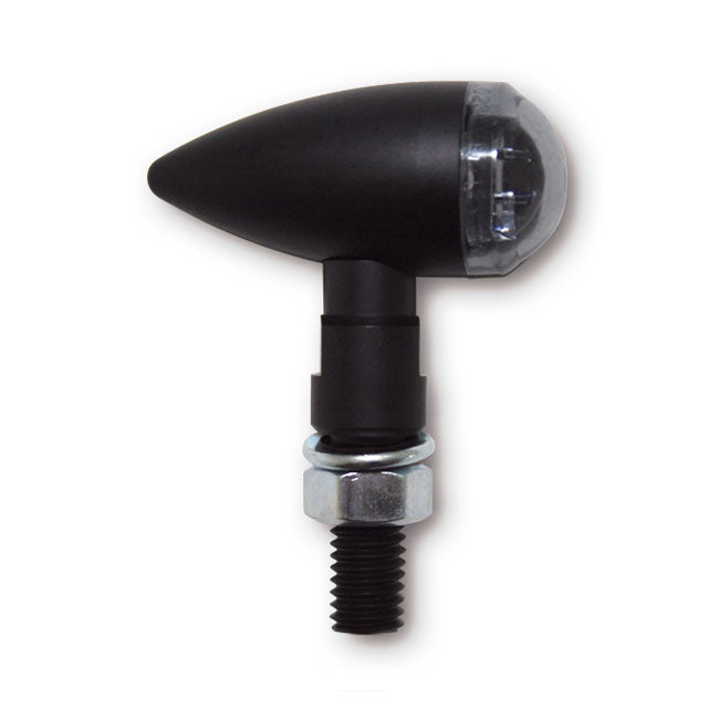 MCS PB2 LED Turn Signals Black, Smoke Lens