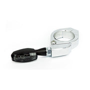 MCS Paco, Turn Signal Fork Mount Kit. 35-37mm. Chrome – Universal