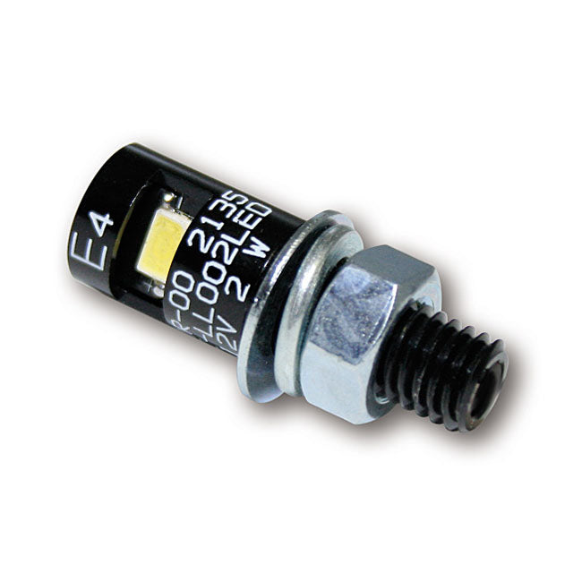 MCS Burdett, LED Licence Plate Mount Bolt. Black
