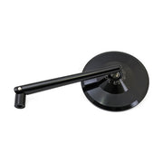 MCS Montana Round Mirror. Black, L&R