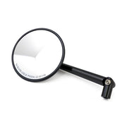 MCS Montana Round Mirror. Black, L&R