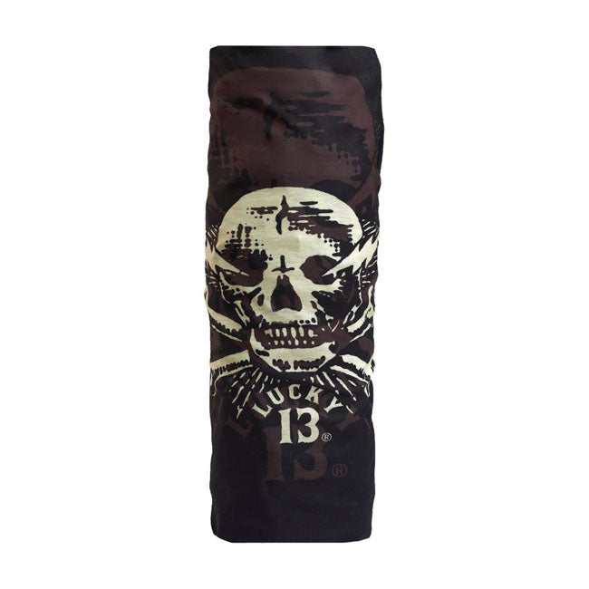 Lucky 13 Skull Tunnel Black – One Size Fits Most