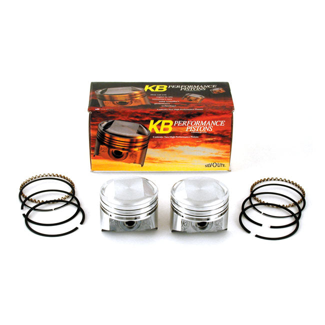 Kb Performance Piston 1340cc Evo B.t. Pop-Up Piston Kit. +.005" – 1984–1999 Evo Big Twin