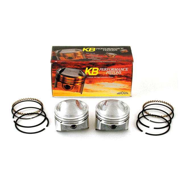Kb Performance Piston 3-5/8" Big Bore Piston Kit. +.010" – 1948–1984 Big Twin with 3-5/8 Big Bore…