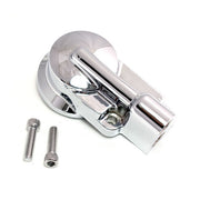 MCS Oil Filter Mount Bracket Kit. Chrome – 1992–1999 Evo Big Twin