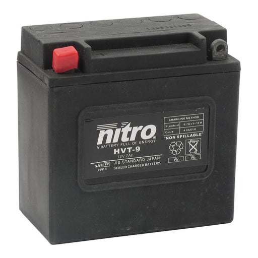 Nitro AGM HVT Battery, 8Ah 12V – 1970–1978 XL Sportster; 1971–1978 FX.…