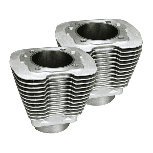 S&S 3-1/2" Bore Replacement Evo Cylinder Set. Silver – 1984–1999 Evo Big Twin