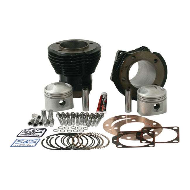 S&S 3-1/2" Cylinder & Piston Kit – 66-E78 74" (1200cc) Shovel. with Stock…