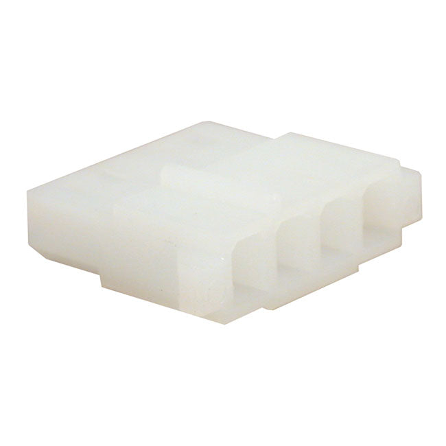 Namz AMP/TE Connector. White, Plug, 4-Pin