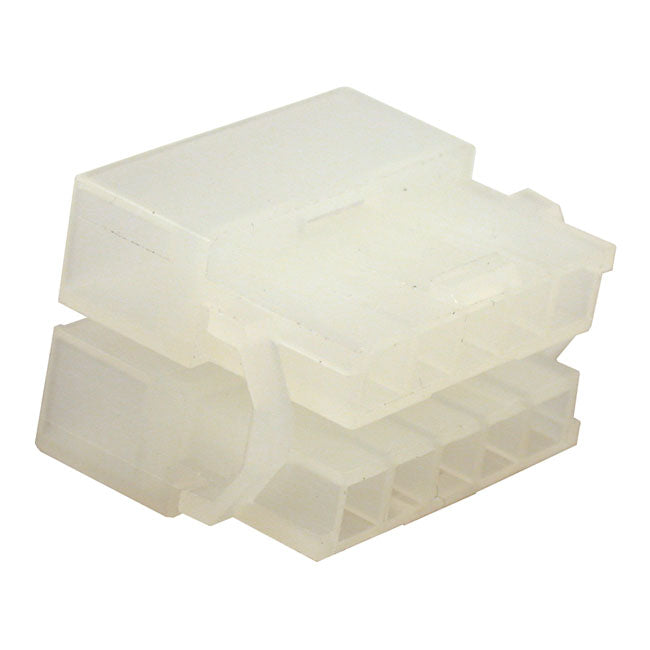 Namz AMP/TE Connector. White, Plug, 10-Pins