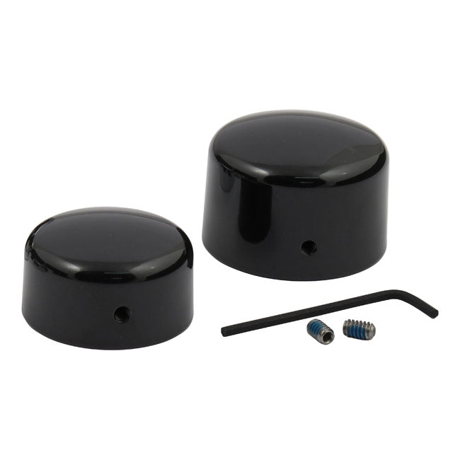 MCS Rear Axle Nut Cap Kit – 2008–2025 Softail; 2008–2017 Dyna