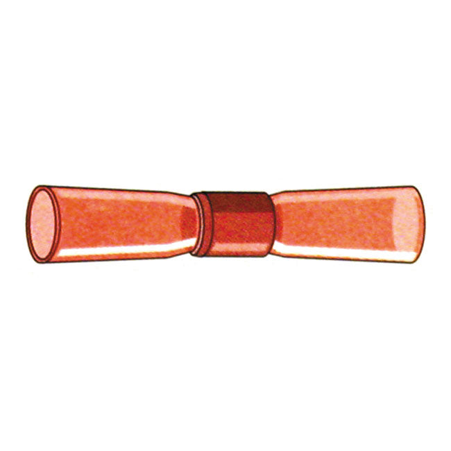 Standard Butt-Splice Connectors 22-18. Red