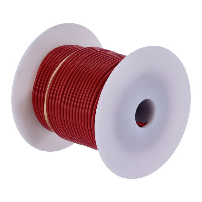 Standard Wire on Spool, 14 Gauge. 100 Ft. Red