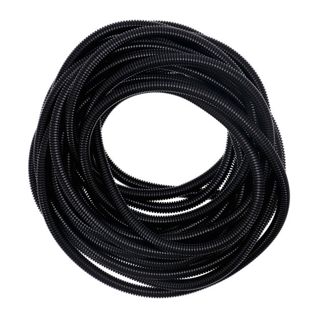 Standard Pvc Split Wiring Loom. 50ft, 7/16" I.d. (11.1 mm). Black – Universal