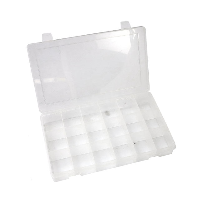 Standard Universal 18 Compartment Storeage Box, Plastic