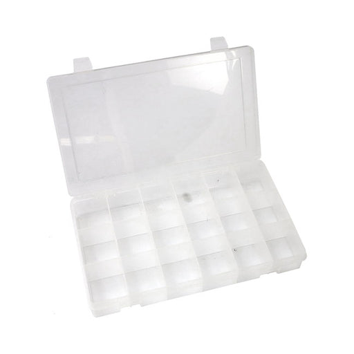 Standard Universal 18 Compartment Storeage Box, Plastic