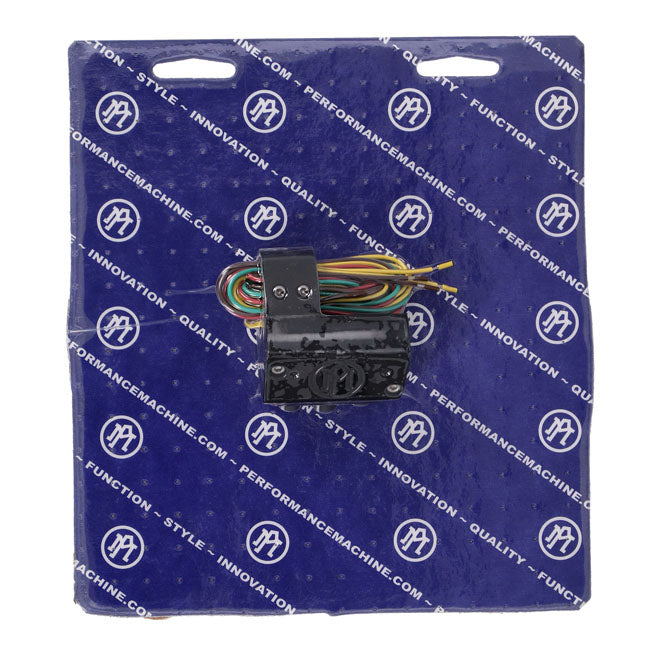 Performance Machine Contour Switch Housing Black Anodized