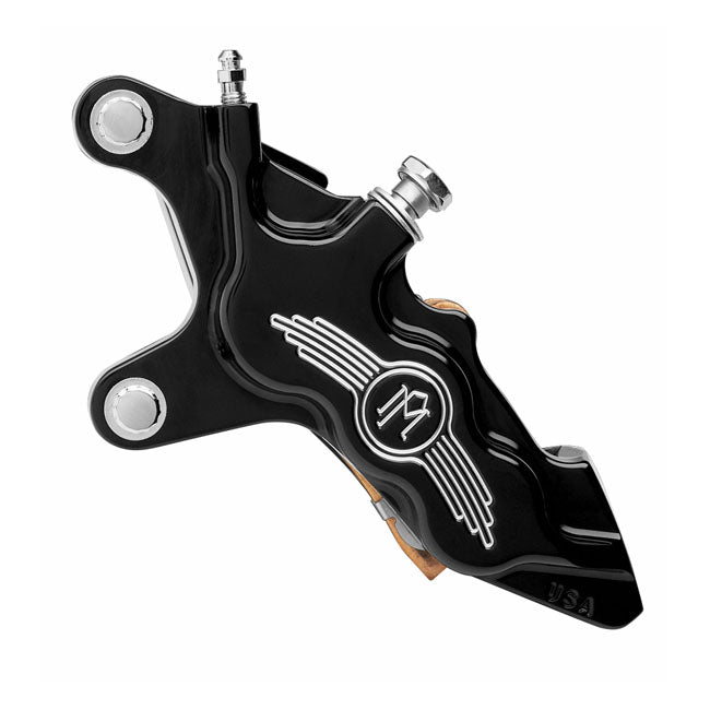 Performance Machine 6-P 112x6B Caliper. Bolt-on, 13" Left Front. Black CC – Left Front: 2000–2014 Softail; 2000–2017…