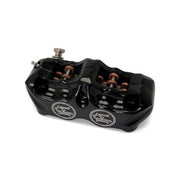 Performance Machine 4-Piston Radial Mount Caliper. Black CC – 2008–2025 Touring Rear with…