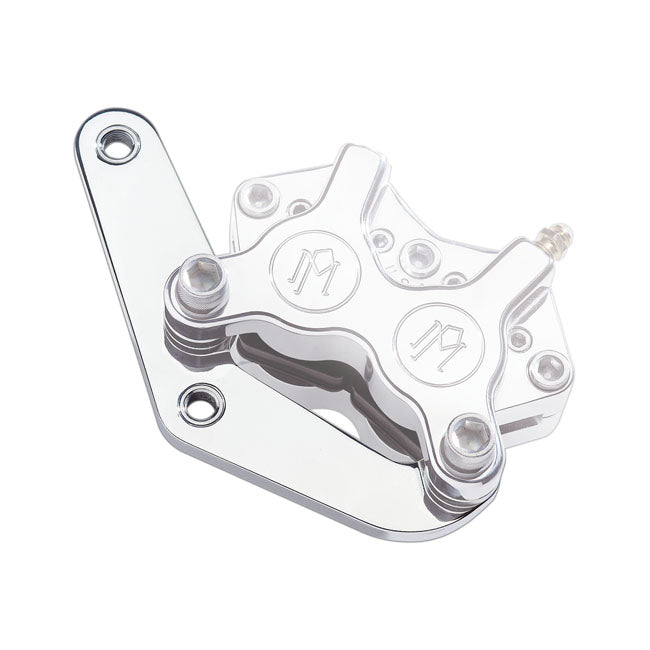 Performance Machine Caliper Bracket, 11.5" Front Left. Chrome – 1984–1999 Softail; 1984–1999 FXR; FXD…