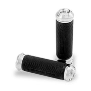 Apex Handlebar Grips. Chrome