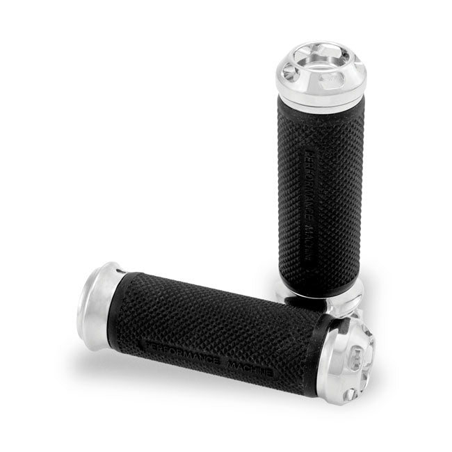 Apex Handlebar Grips. Chrome