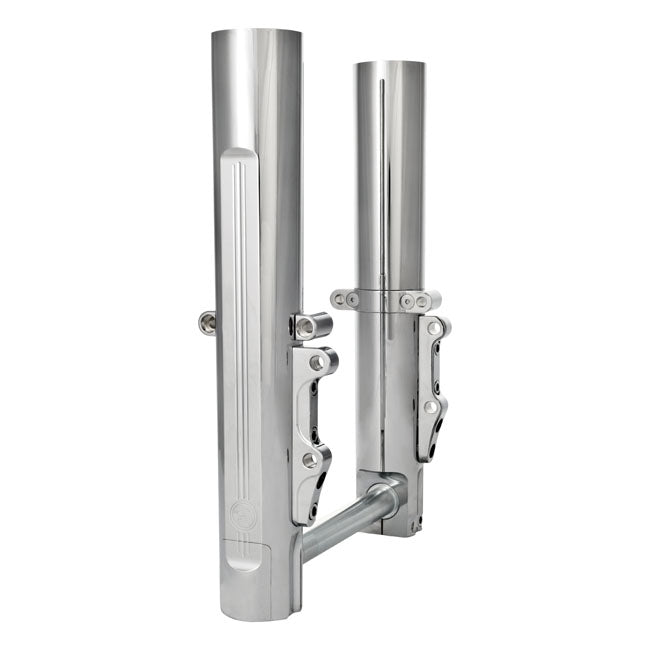 Performance Machine Lower Leg Assembly, Dual Disc. Chrome – 2000–2007 FLT/Touring