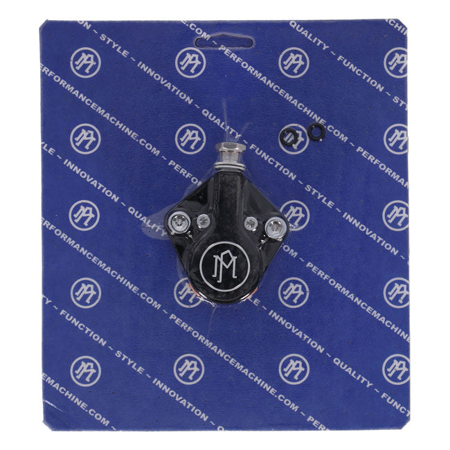 Performance Machine 2-P 125x2 Classic Caliper. Black Cc