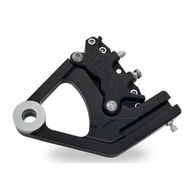 Performance Machine Rear Caliper Bracket, 11.5". Black – 2000–2006 Softail