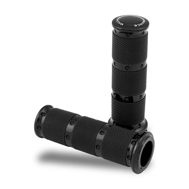 Performance Machine XLS Grips. Black – 1974–2022 H-D with Single or Dual…