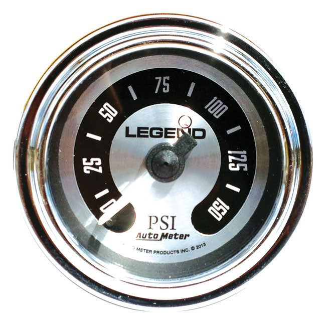 Legend Air Suspension Air Gauge, Spun Aluminum – 1997–2013 FLT/Touring