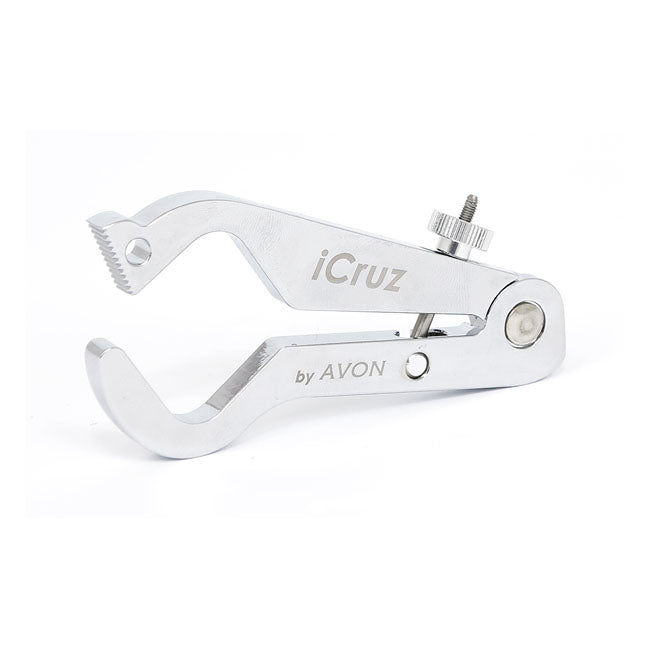 Avon Grips Avon ICruz Throttle Lock Chrome – For 1.25" (25.4mm) Diameter Grips &…