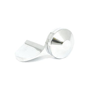 Avon Grips Avon Throttle Assist End Cap Air Cushion, Chrome – 1996–2022 H-D with Dual Throttle Cables