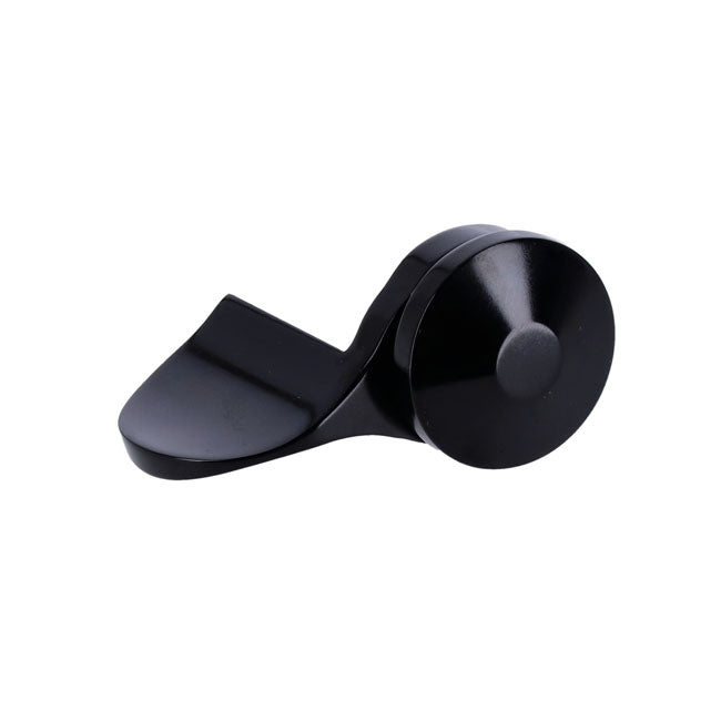Avon Grips Avon Throttle Assist End Cap Custom Contour, Black Anodized – 1996–2022 H-D with Dual Throttle Cables