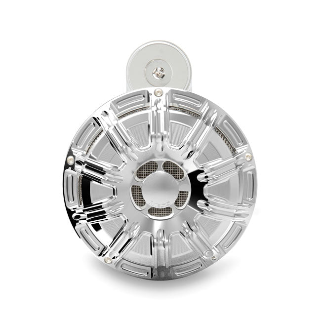 Arlen Ness Billet Horn Kit, 10-Gauge. Chrome – Universal