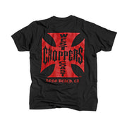 West Coast Choppers WCC OG Classic T-shirt Black/Red – M