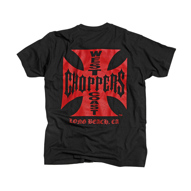 West Coast Choppers WCC OG Classic T-shirt Black/Red – M