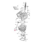 MCS Dowel Pin, Cylinder/Transm. Trap Door – Cylinder Head & Case: 1984–1999 EVO Big…