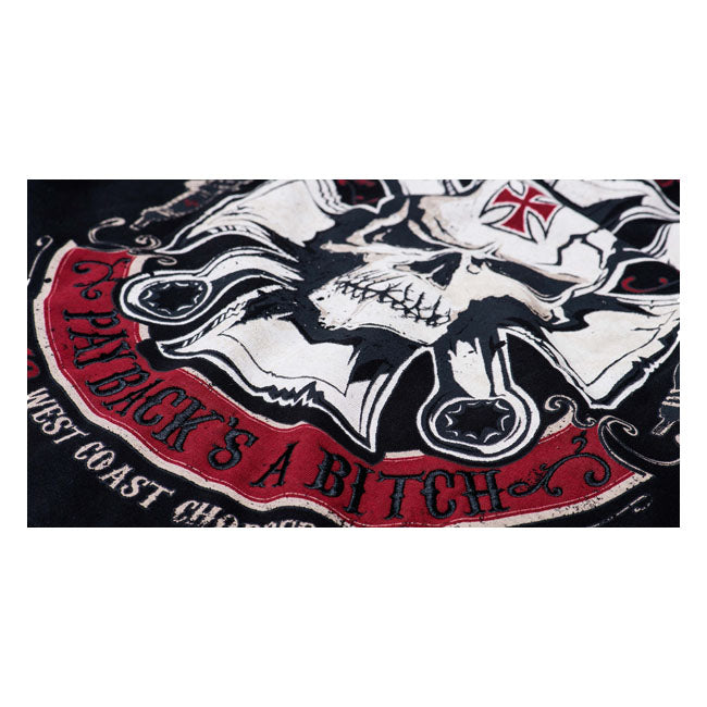 West Coast Choppers WCC Mechanic Zip Hoodie Black – S