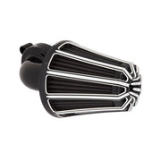 Arlen Ness 90° Monster Sucker Air Cleaner. 10-Gauge – 2018–2024 Softail; 2017–2025 FLT/Touring…