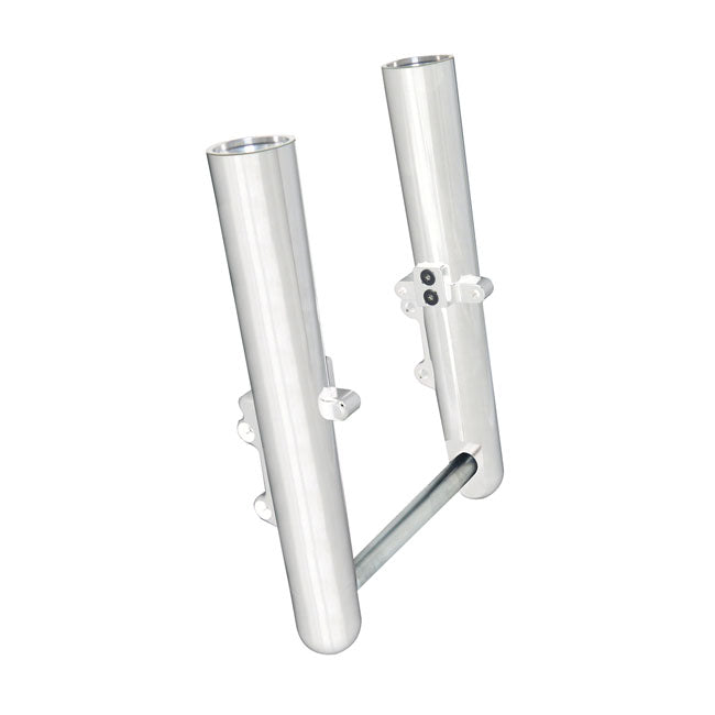 Arlen Ness Hot Legs Dual Disc Smooth, Chrome – 2008–2013 FLT/Touring