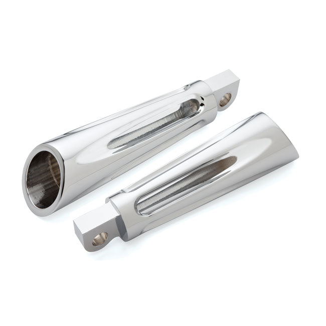 Arlen Ness Deep Cut Foot Pegs. Chrome – All Traditional H-D Male Mount